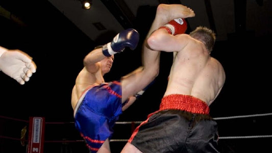 Boxeuse kick boxing muay thaï kick