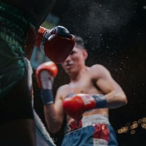 ring boxe combat