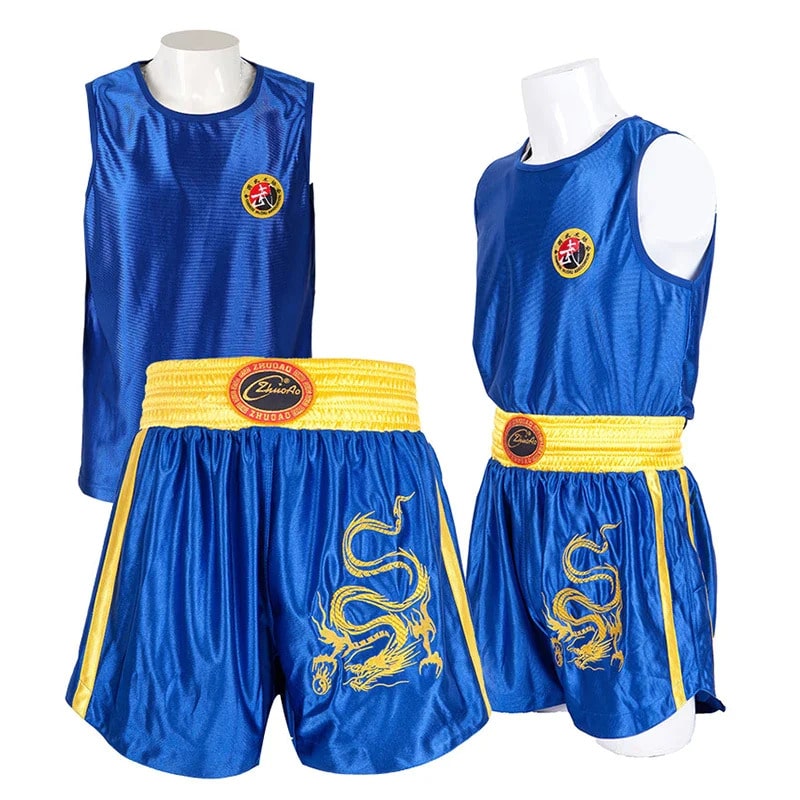TSSOE Enfant Garçon Ensemble De Boxe Muay Thai T-shirt Shorts Legging