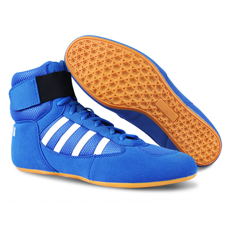 CHAUSSURE LUTTE BLEU TIME