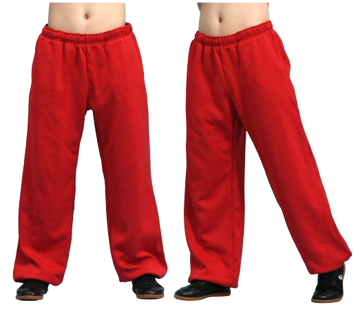 PANTALON KUNG FU, TAICHI CLASSIQUE ROUGE