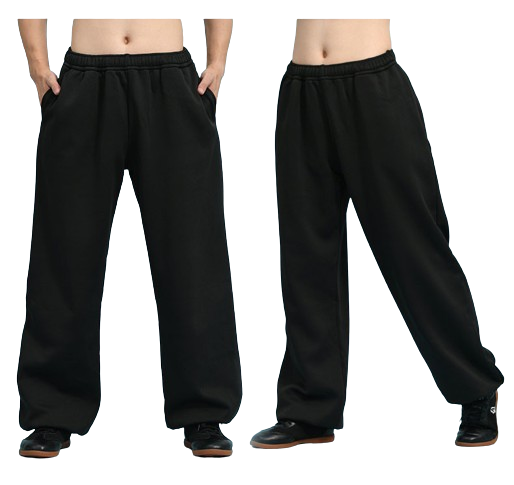 PANTALON KUNG FU, TAICHI CLASSIQUE NOIR