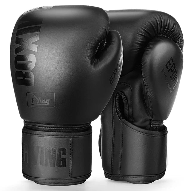 ZTTY BLACK BOXING GLOVES
