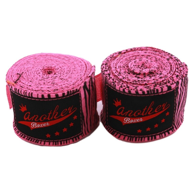 PINK STRIPE BOXING WRAPS