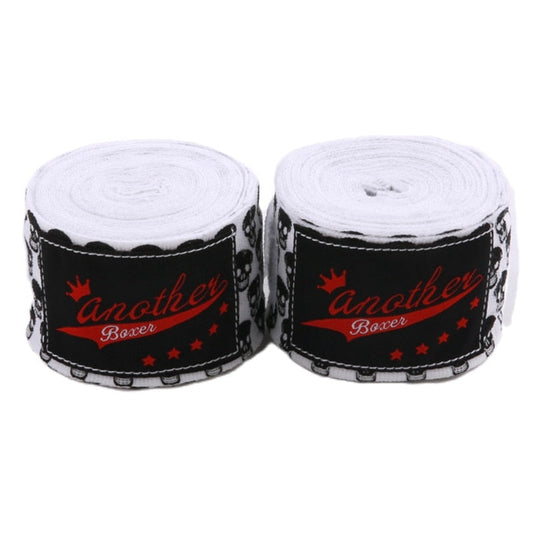 bandages de boxe blanc