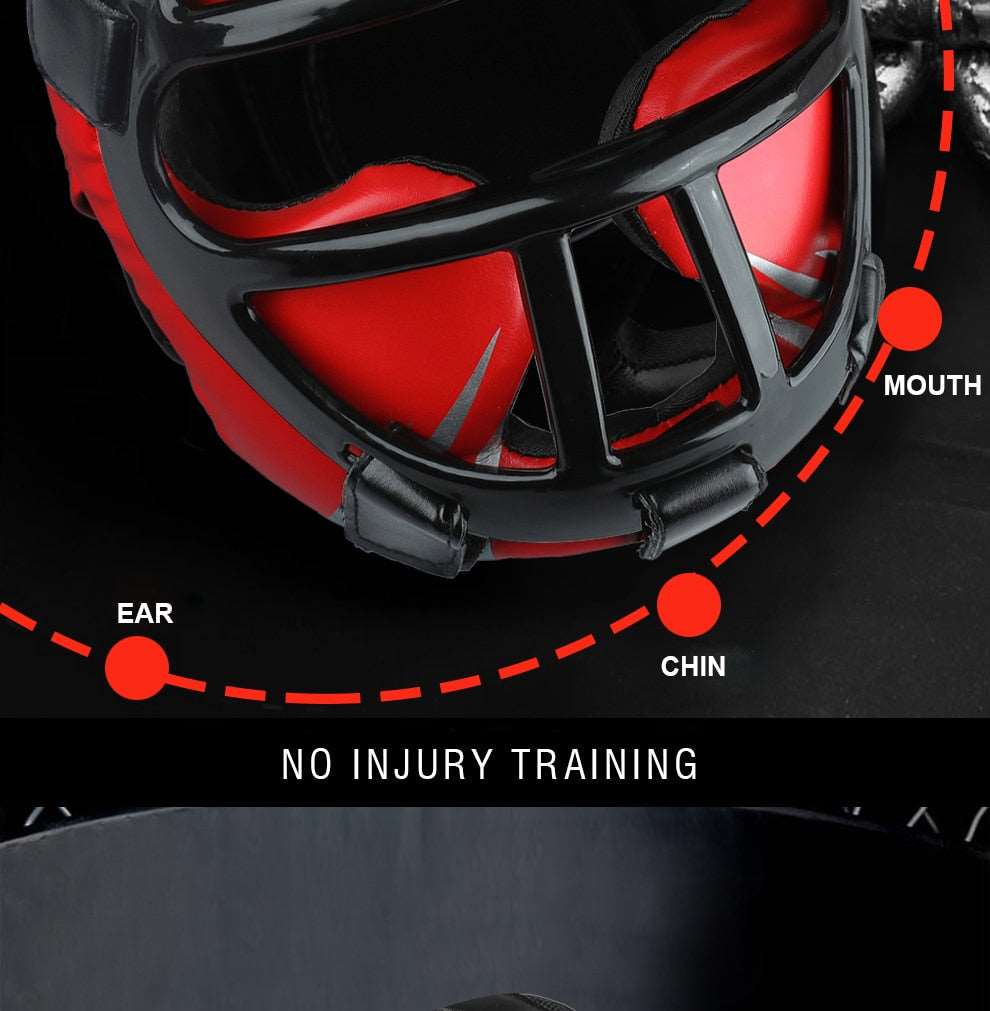 CASQUE DE BOXE BOXING RED