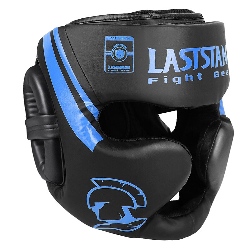 CASQUE DE BOXE SPARTIATE BLEU