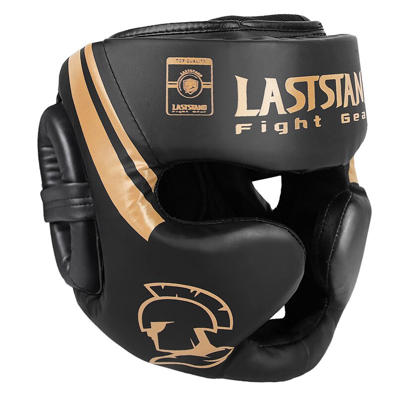 CASQUE DE BOXE SPARTIATE OR