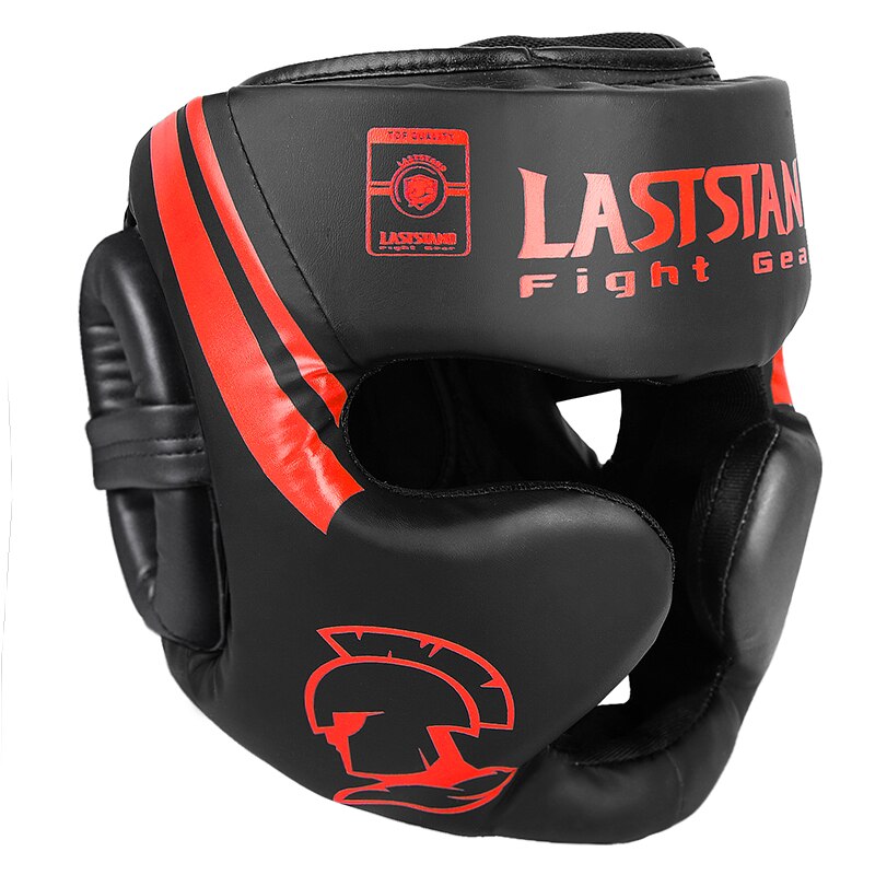 CASQUE DE BOXE SPARTIATE ROUGE
