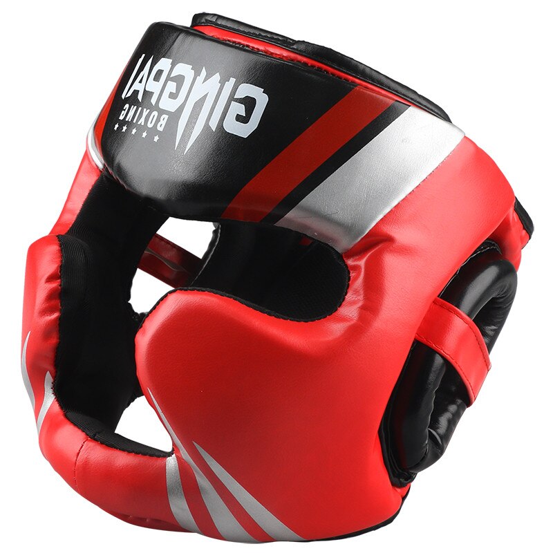 CASQUE DE BOXE ELITE ROUGE