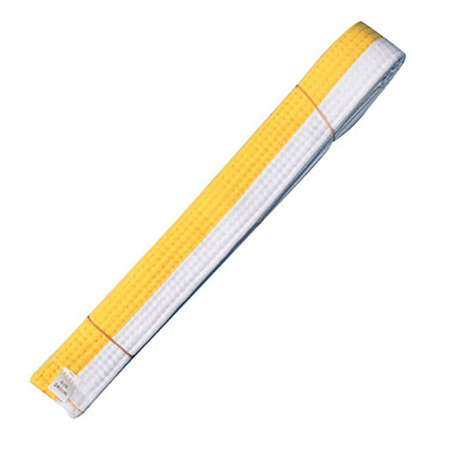 CEINTURE JAUNE BLANCHE