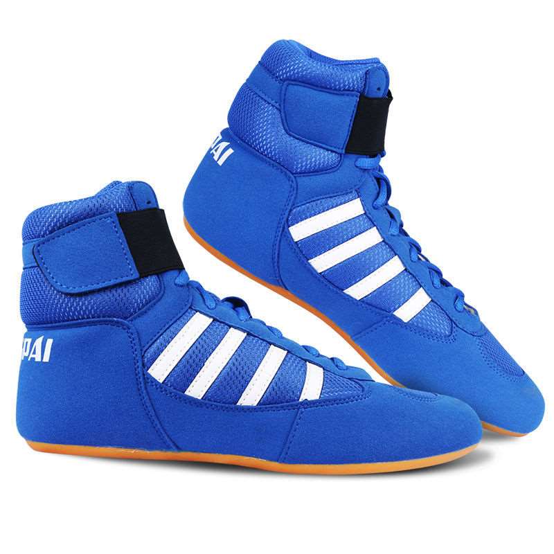 CHAUSSURE LUTTE BLEU TIME