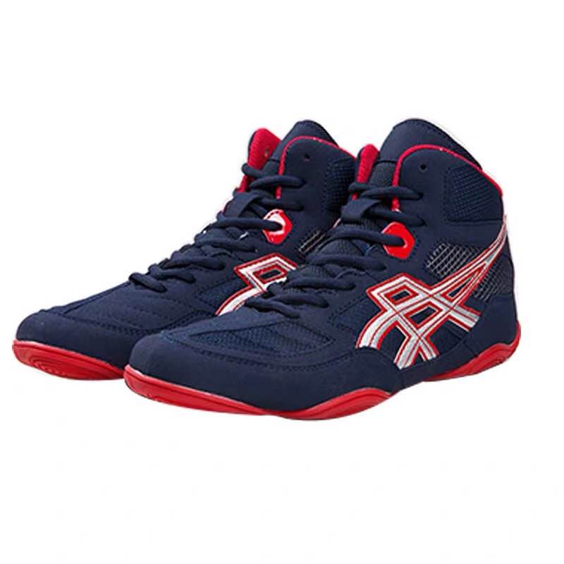 CHAUSSURES DE LUTTE BLEU