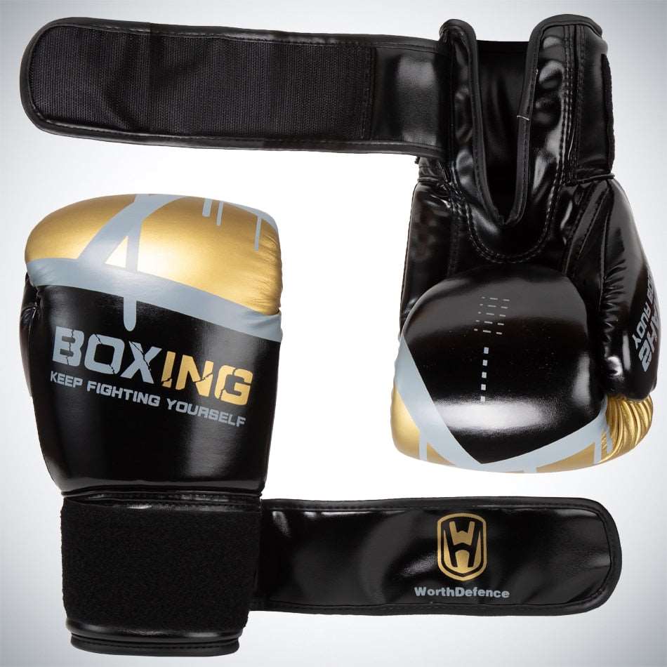 GANTS DE BOXE BOXING BLACK GOLD