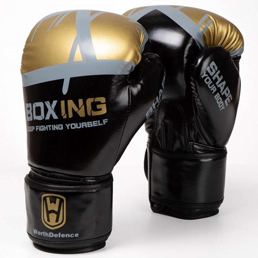 GANTS DE BOXE BOXING BLACK GOLD