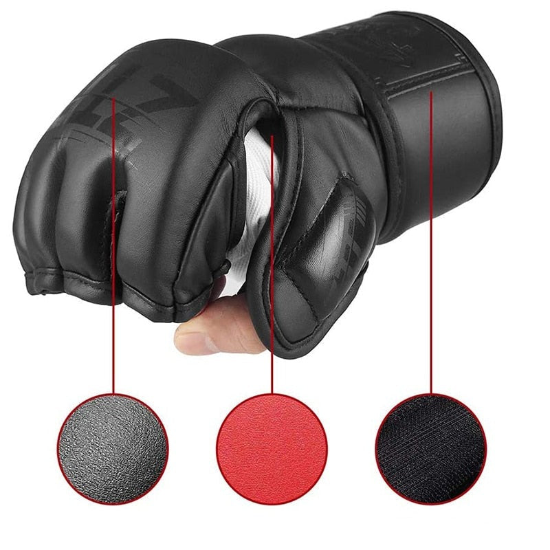 MMA GLOVES DRAG BLACK