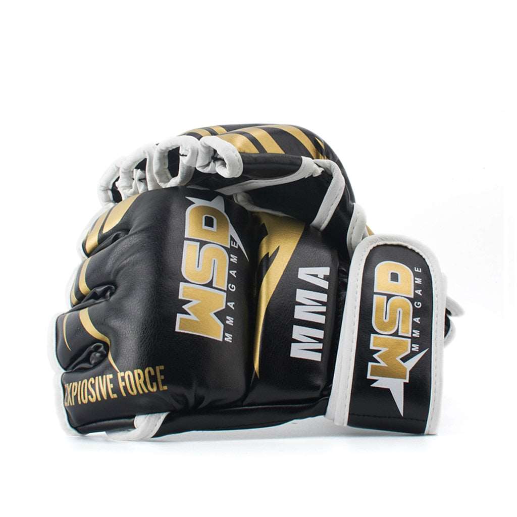 GANTS DE MMA WSD BLACK & OR