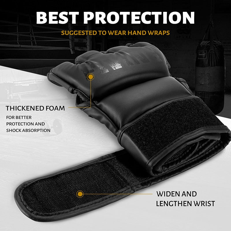 GANTS MMA FIVING BLANC