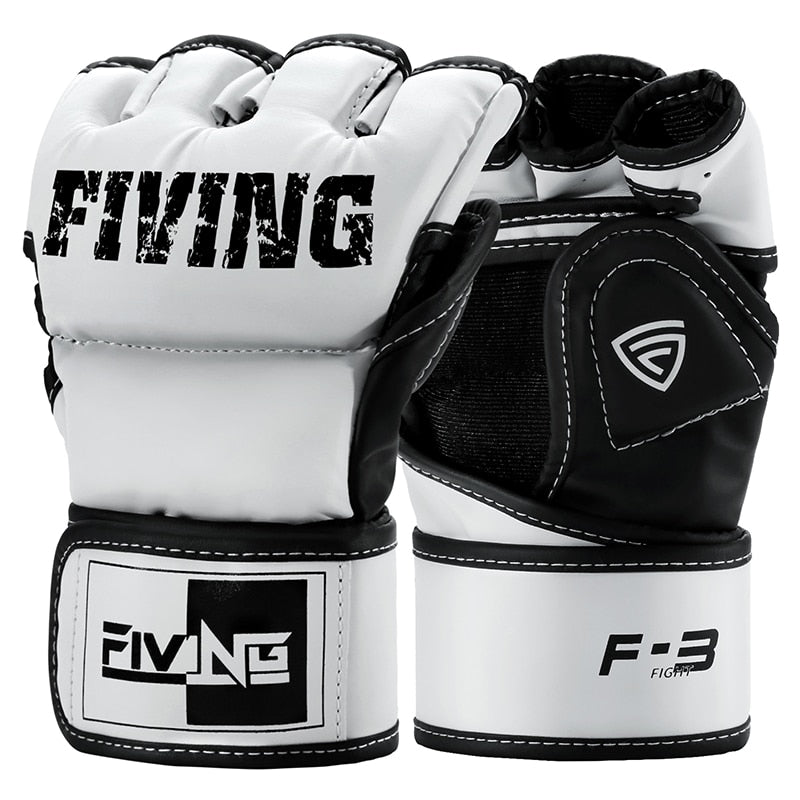 GANTS MMA FIVING BLANC