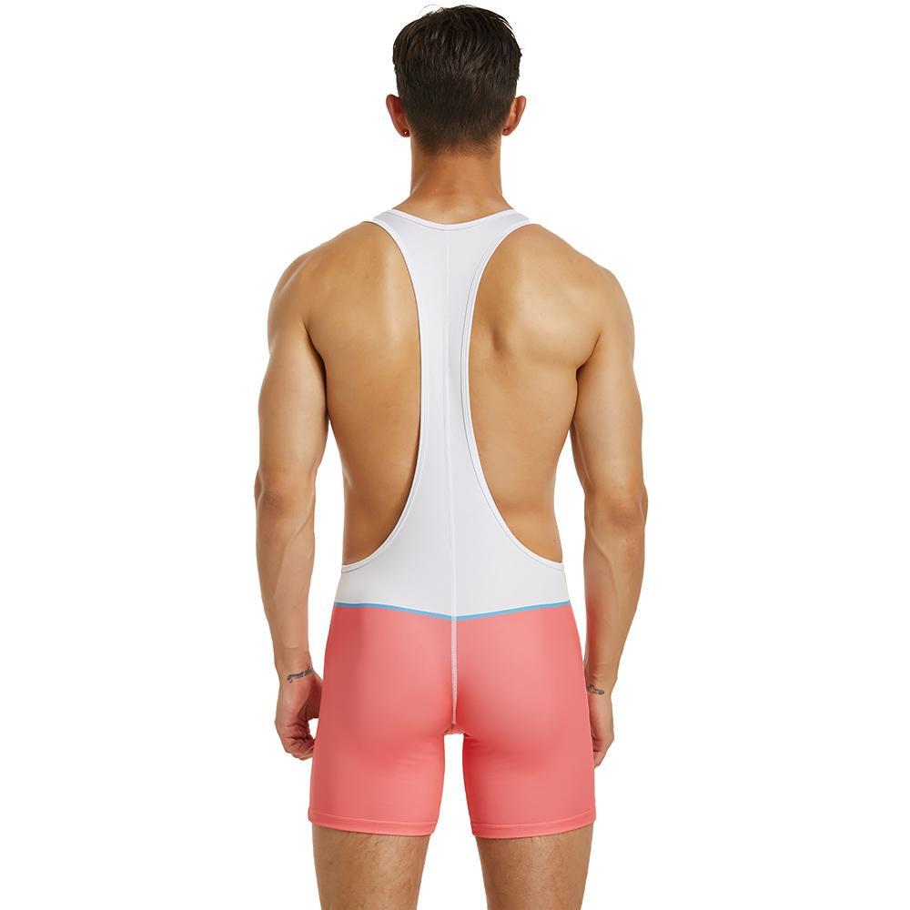 MAILLOT DE LUTTE ROSE