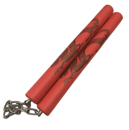 NUNCHAKU EN MOUSSE ROUGE