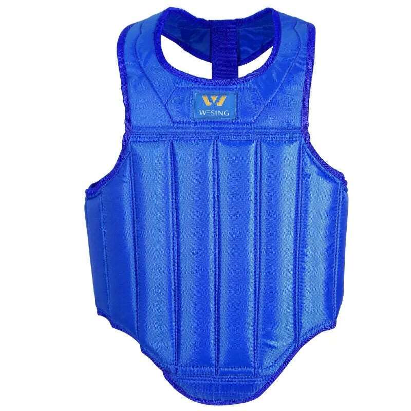 PLASTRON BOXE THAI BLEU