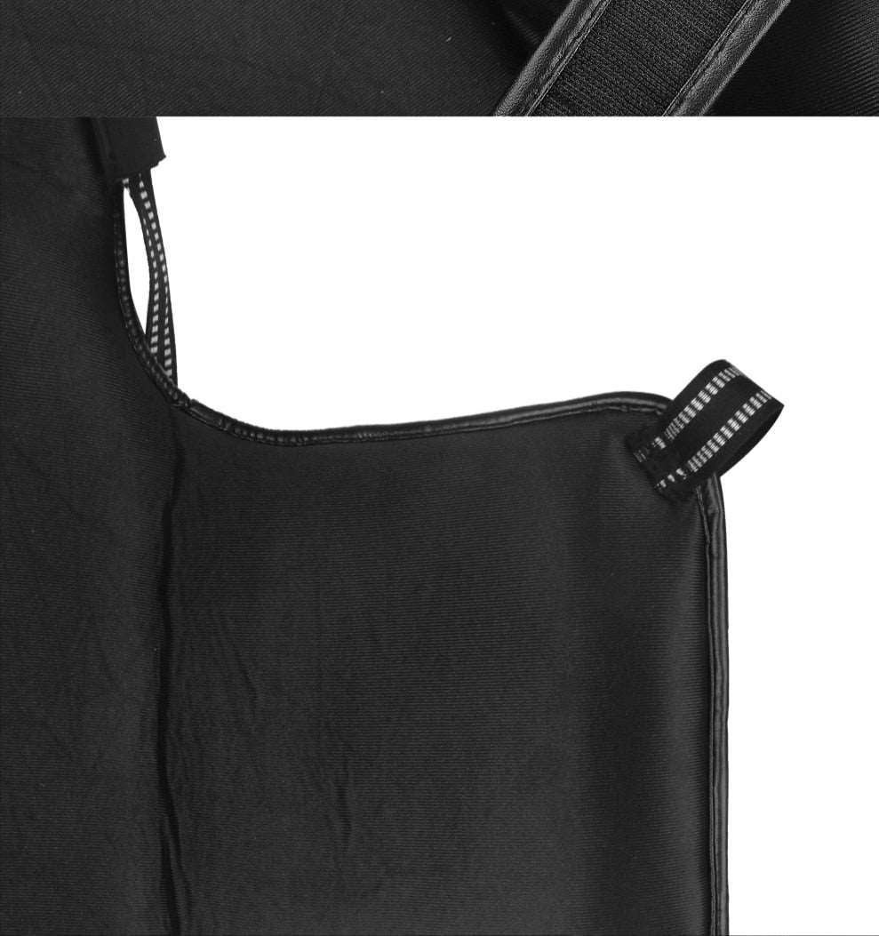 PLASTRON DE PROTECTION CUIR NOIR