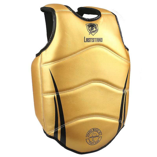 PLASTRON DE PROTECTION CUIR OR