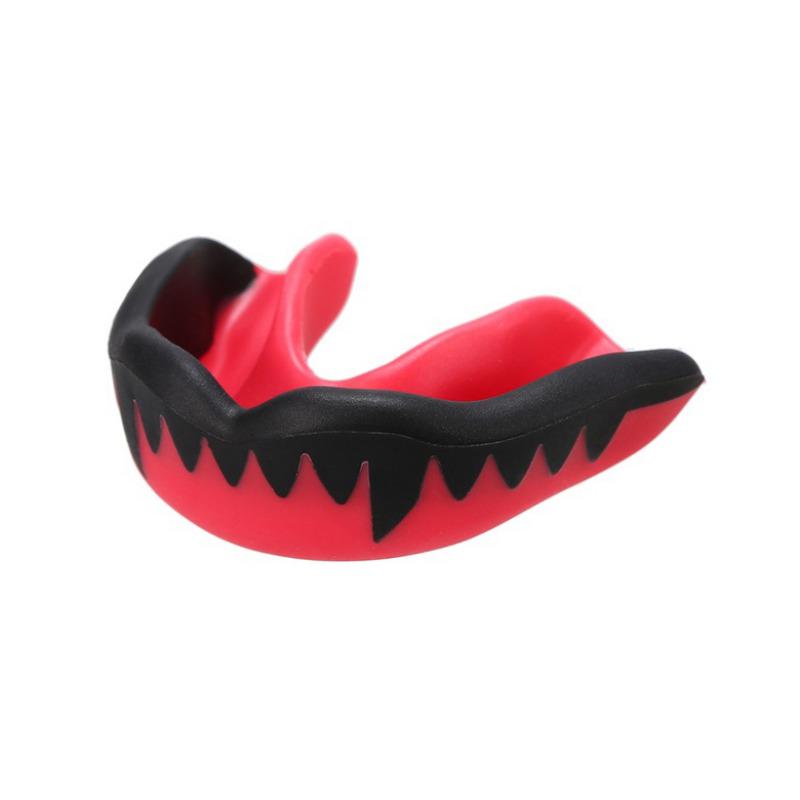 PROTEGE DENTS BOXE FIGHTER NOIR/ROUGE