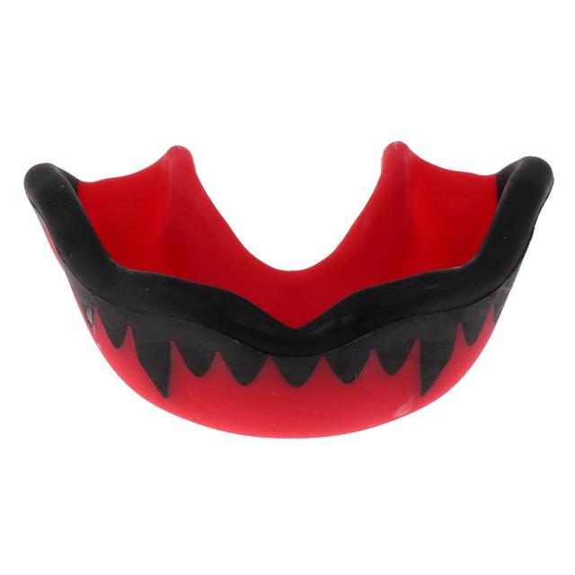 PROTEGE DENTS BOXE FIGHTER NOIR/ROUGE