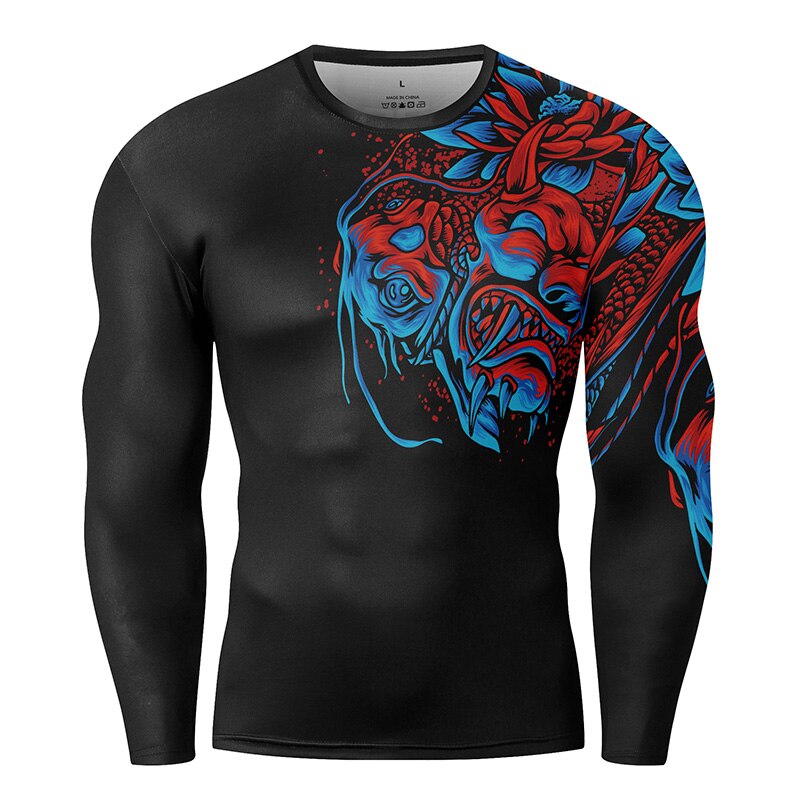 RASHGUARD MMA MARTIAL MODEL