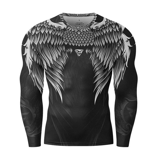 RASHGUARD MMA BLACK EAGLE