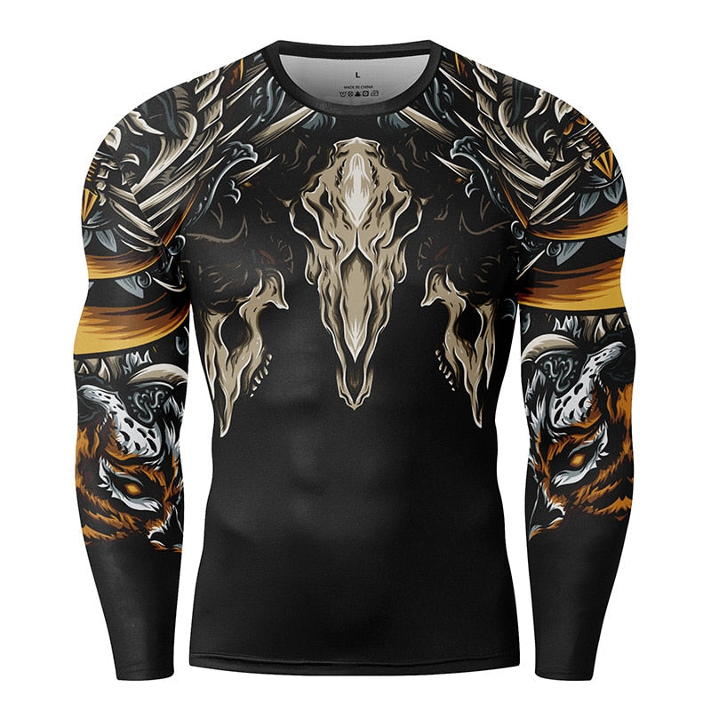 RASHGUARD MMA TIGER GLADIATOR
