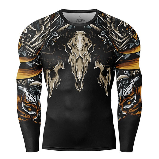 RASHGUARD MMA TIGER GLADIATOR