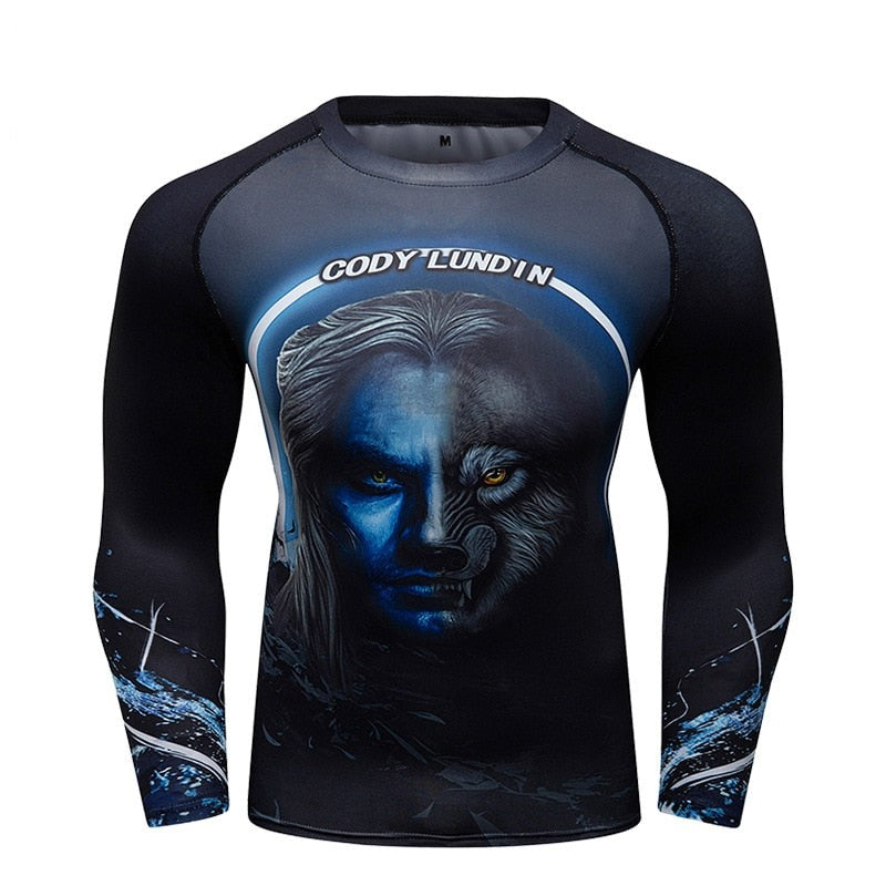 RASHGUARD MMA WOLFMEN