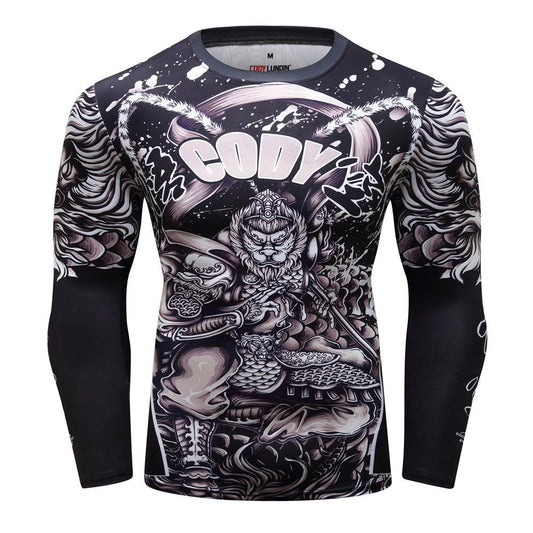 mma t-shirt rashguard