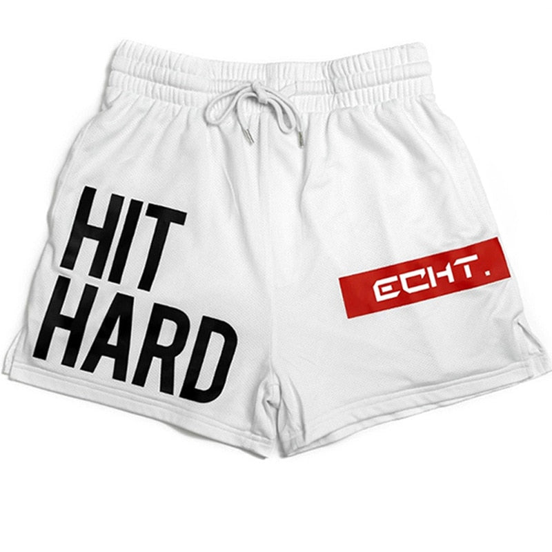 SHORT BOXE HIT HARD BLANC