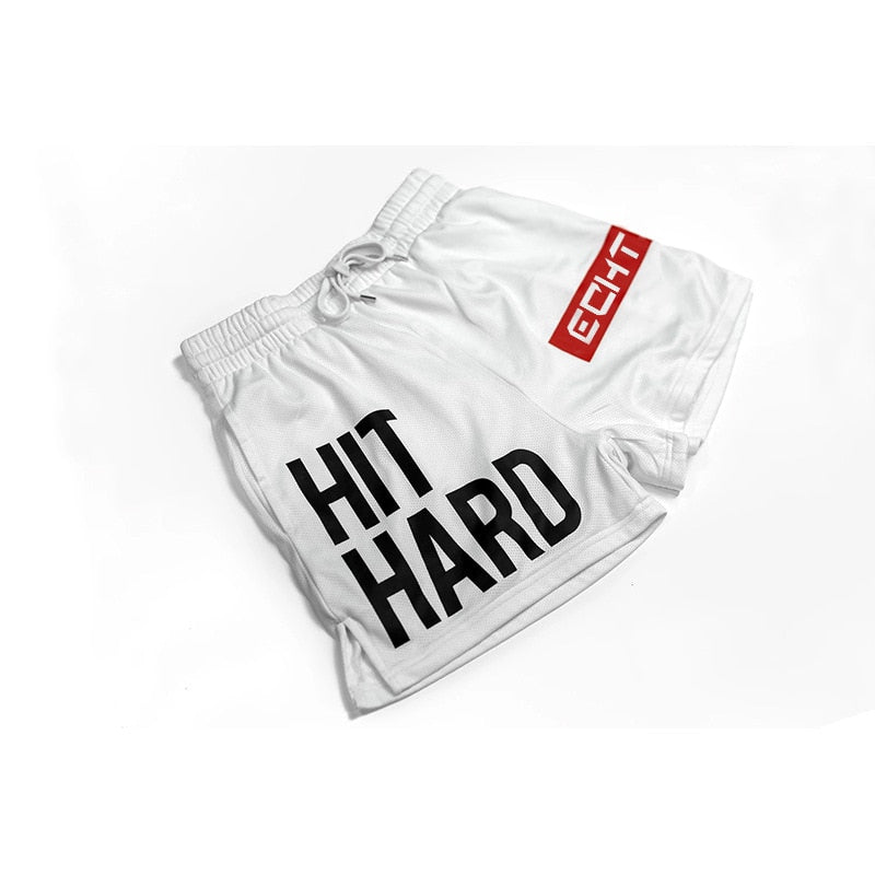 SHORT BOXE HIT HARD BLANC