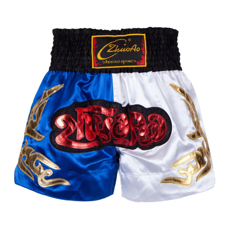 SHORT BOXE THAI DUAL NAVY JUMP