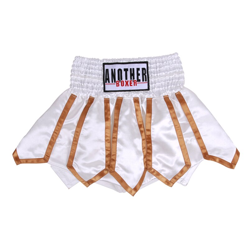 SHORT BOXE THAI GLADIATOR BLANC