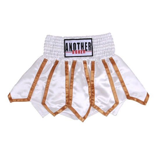 SHORT BOXE THAI GLADIATOR BLANC
