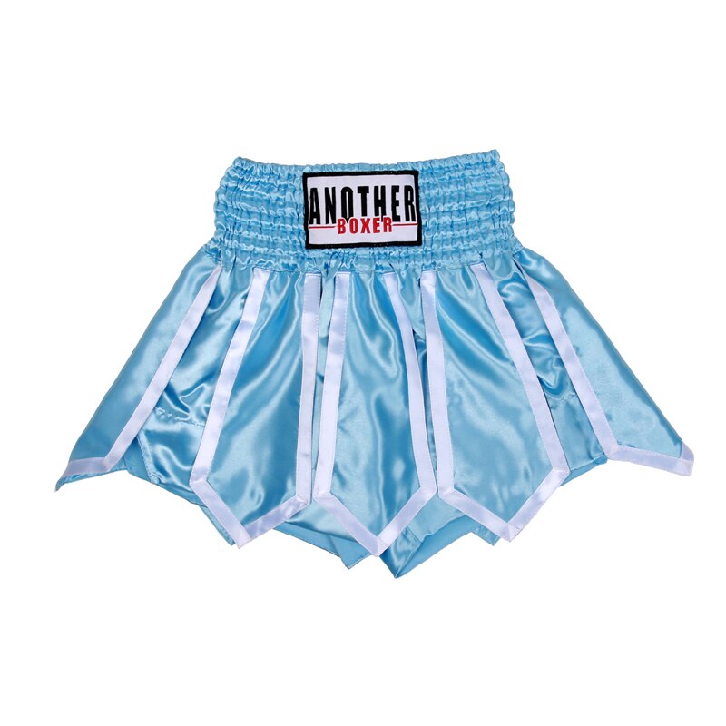 SHORT BOXE THAI GLADIATOR BLEU CLAIR
