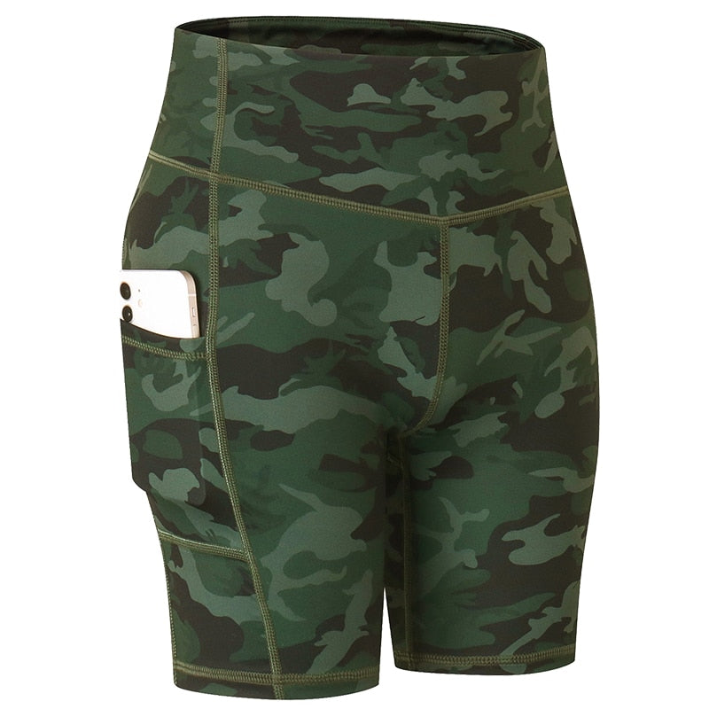 SHORT COMPRESSION FEMME ARMY