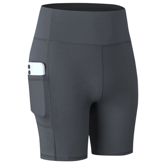 SHORT COMPRESSION FEMME GRIS