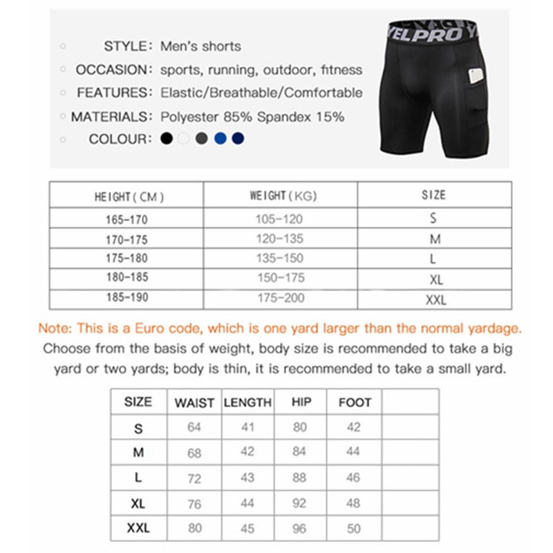 SHORT COMPRESSION PRO GRIS