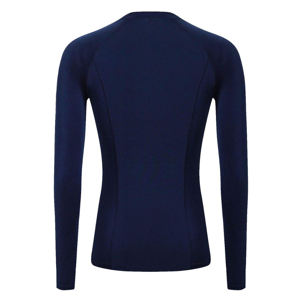 T-SHIRT DE COMPRESSION FEMME BLEU