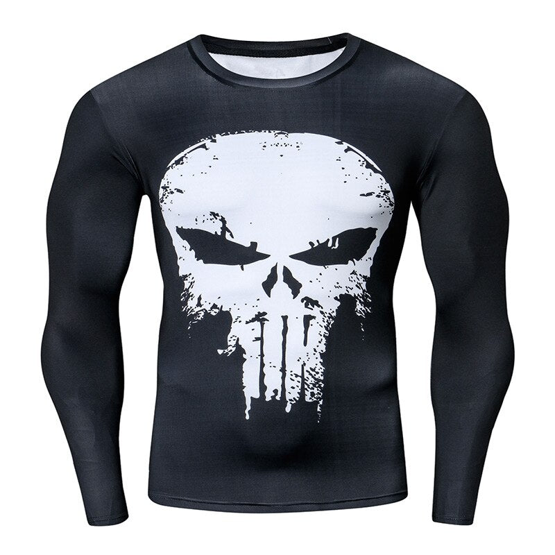 T-SHIRT MMA RASHGUARD DEATH