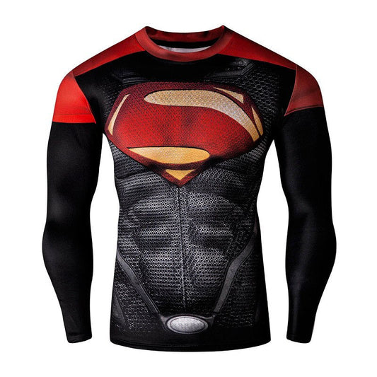 T-SHIRT MMA RASHGUARD SUPERMAN