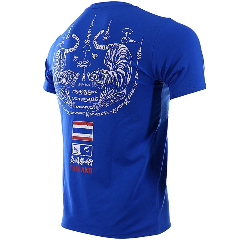 T-SHIRT MUAY THAI BLUE TIGER