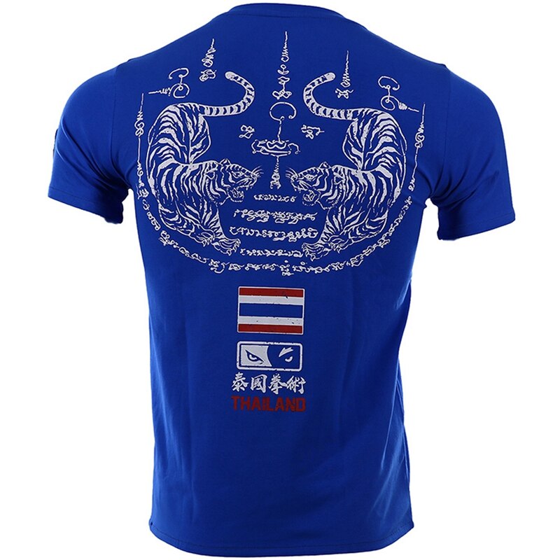 T-SHIRT MUAY THAI BLUE TIGER